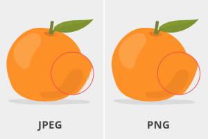 difference between jpeg vs png compression